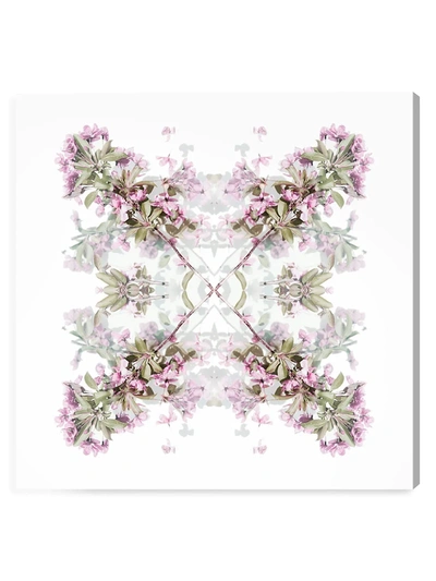 Oliver Gal Floral Glam Central Canvas Art In Size 12 X 12