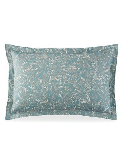 Anne De Solene Cornelia Print Pillow Sham In Blue