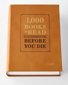 Graphic Image 1,000 Books To Read: A Life-changing List Before You Die In Brown