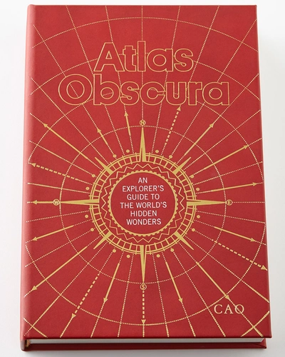 Graphic Image Atlas Obscura: An Explorer's Guide To The World's Hidden Wonders In Red