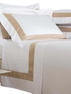 Frette Bicolore 4-piece Sheet Set In Whitepowder