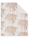 Anne De Solene Glycine Floral Duvet Cover In Corail
