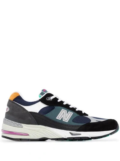 New Balance Multicoloured M991mm Sneakers In Blue