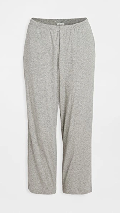 Skin Lumi Vented Lounge Pants In Heather Grey