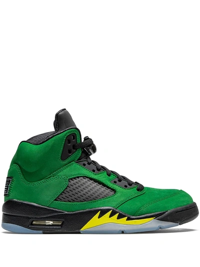 Jordan Air  5 Retro Se "oregon" Trainers In Green