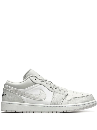 Jordan Air  1 Low Sneakers In White/photon Dust/grey Fog