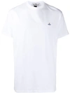 Vivienne Westwood Embroidered Logo T-shirt In White