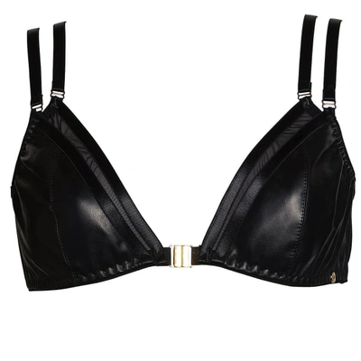 Something Wicked Mia Leather Soft Cup Triangle Bra