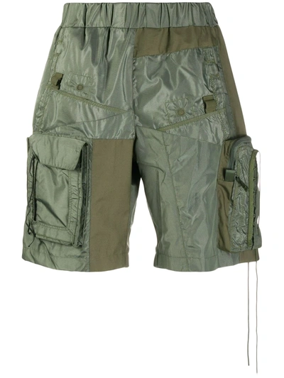 Raeburn Anti-g Cargo Shorts In Green