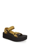 Teva 'universal' Flatform Sandal In Gold