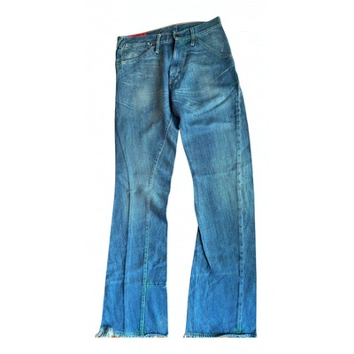 Pre-owned Levi's Slim Jean In Blue