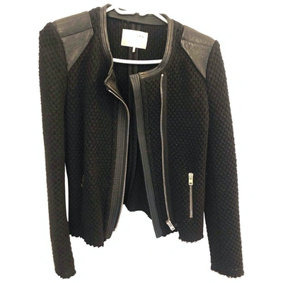 Pre-owned Iro Wool Short Vest In Black