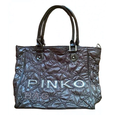 Pre-owned Pinko Handbag In Brown