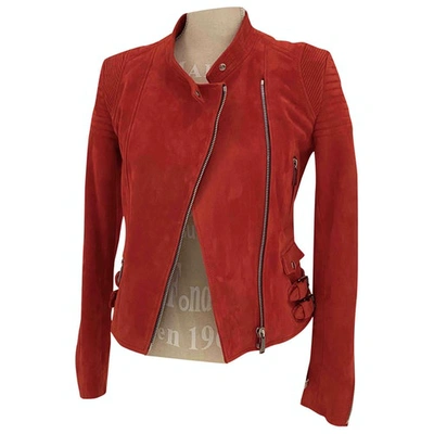 Pre-owned Barbara Bui Short Vest In Red