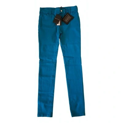 Pre-owned Balenciaga Slim Jean In Blue