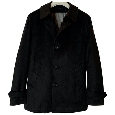 Pre-owned Baldessarini Cashmere Coat In Black