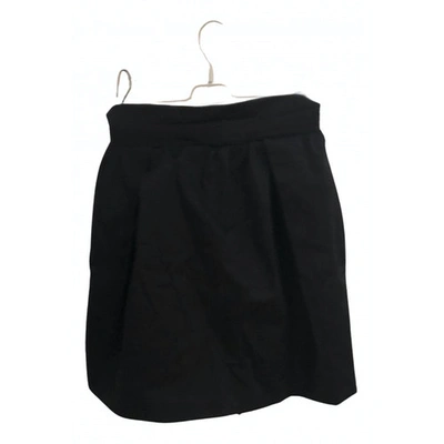 Pre-owned Carven Mid-length Skirt In Black