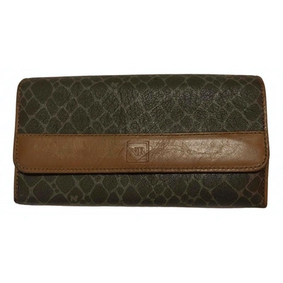 Pre-owned Nina Ricci Leather Wallet In Brown