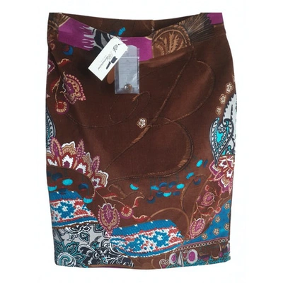 Pre-owned Blumarine Mid-length Skirt In Multicolour
