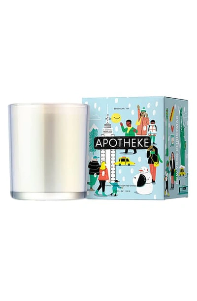 Apotheke New York City Holiday Candle In Blue