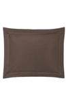 Matouk Nocturne 600 Thread Count Sham In Chocolate