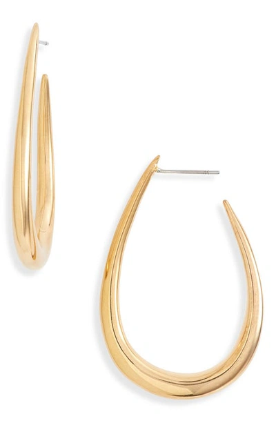 Soko Core Mezi Maxi Hoop Earrings In Gold