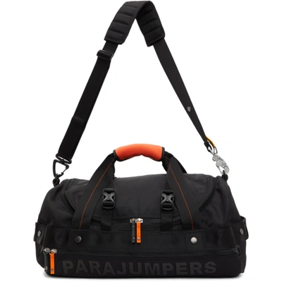 Parajumpers Black Mendenhall Duffle Bag In 541 Black