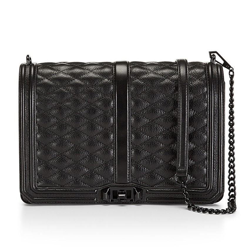 Rebecca Minkoff Jumbo Love Bag In Black ModeSens