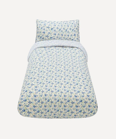 Coco & Wolf Felicite And Wiltshire Cotton Single Duvet Cover Set In Multicolour