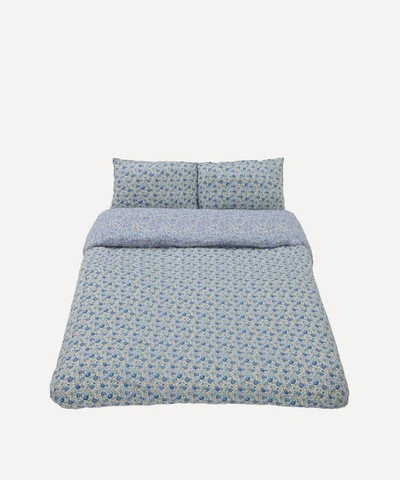 Coco & Wolf Felicite And Wiltshire Super King Cotton Duvet Cover Set In Multicolour