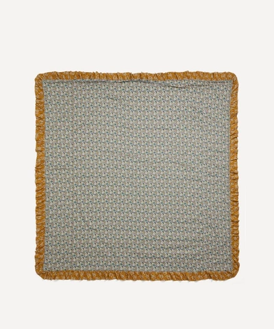 Coco & Wolf Libby And Capel Frill King Bedspread In Multicolour