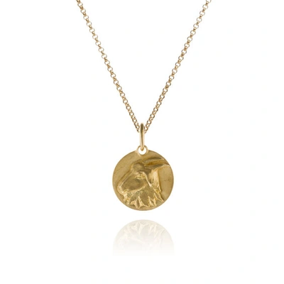 Annoushka Mythology 18ct Gold Capricorn Necklace