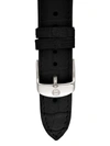 Michele Women's Alligator Watch Strap/18mm In Black