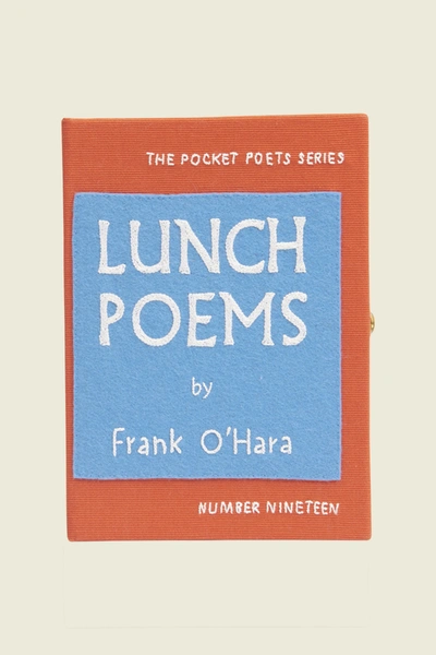 Olympia Le-tan Lunch Poems Book Purse In Multi