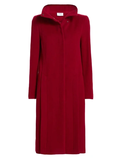 Akris Punto Women's Side Zip Wool & Cashmere Coat