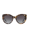 Tory Burch Women's 51mm Cat Eye Sunglasses In Navy