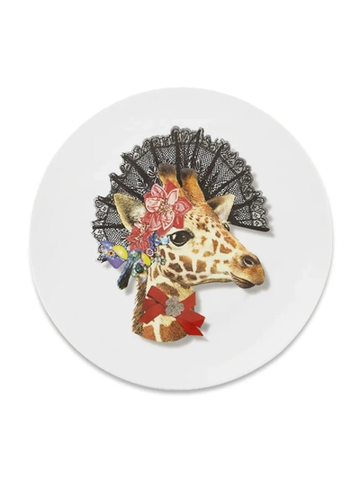 Christian Lacroix By Vista Alegre Doña Jirafa Porcelain Dessert Plate