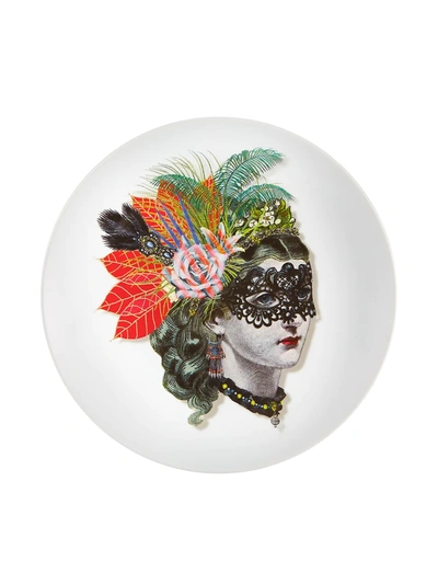 Christian Lacroix By Vista Alegre Mamzelle Scarlet Love Who You Want Dessert Plate