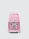 Smeg Drip Filter Coffee Machine In Pink