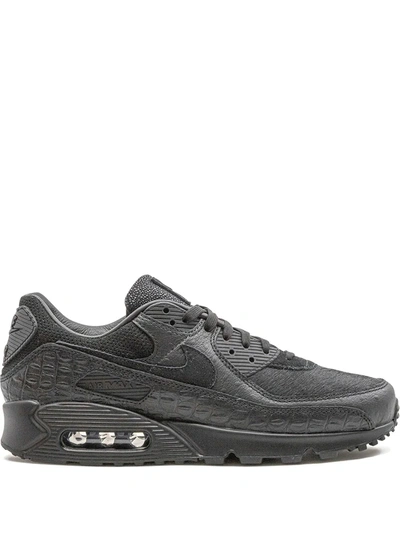 Nike Air Max 90 Trainers In Black