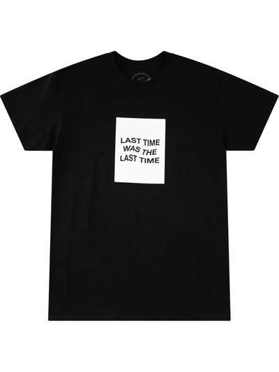 Anti Social Social Club Last Time Was The Last Time T-shirt In Black