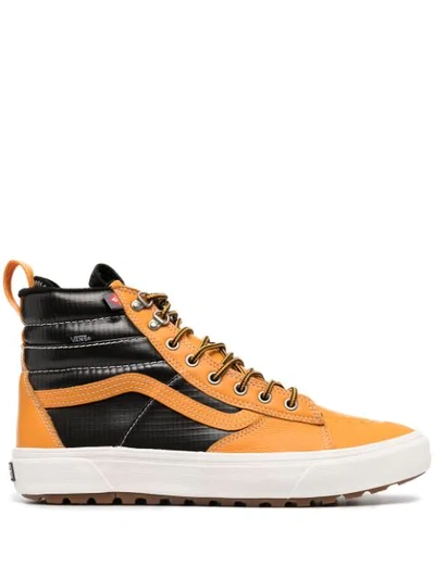Vans Sk8-hi Mte 2.0 Dx Water Resistant High Top Sneaker In Yellow/black