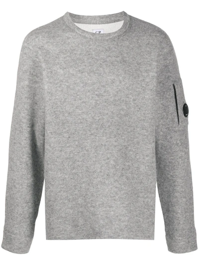 C.p. Company Crew-neck Sweatshirt In Grey