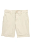 Vineyard Vines Kids' Stretch Breaker Shorts In Stone