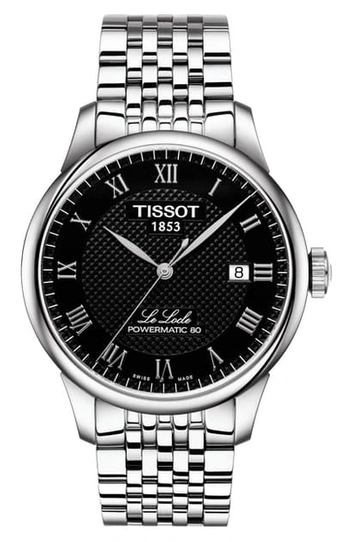 Tissot Le Locle Bracelet Watch, 39mm In Metallic