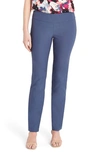 Nic + Zoe Wonderstretch Straight Leg Pants In Blue Wash