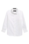 Nordstrom Kids' Solid Dress Shirt In White