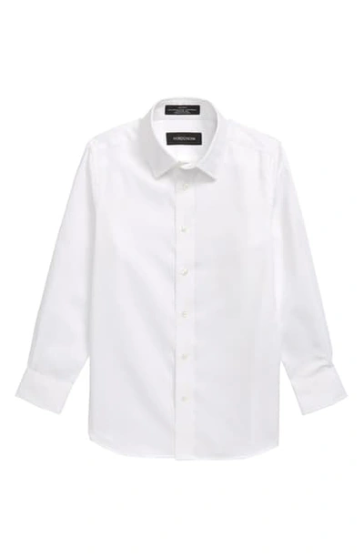Nordstrom Kids' Solid Dress Shirt In White