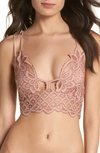 Free People Intimately Fp Adella Longline Bralette In La Fleur