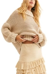 Free People My Only Sunshine Sweater In Linen